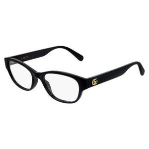 Authentic Gucci Eyeglasses GG0717O 005 Black Cat Eye Frames 51MM RX-ABLE